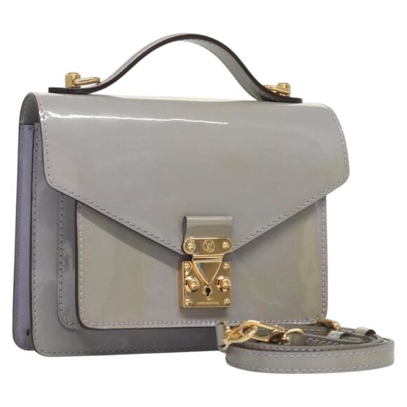 LOUIS VUITTON Vernis Monceau BB Hand Bag Lila M90112 - Picture 1 of 16